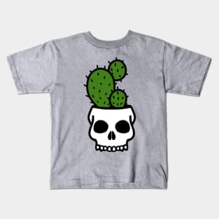 Skull planter Kids T-Shirt